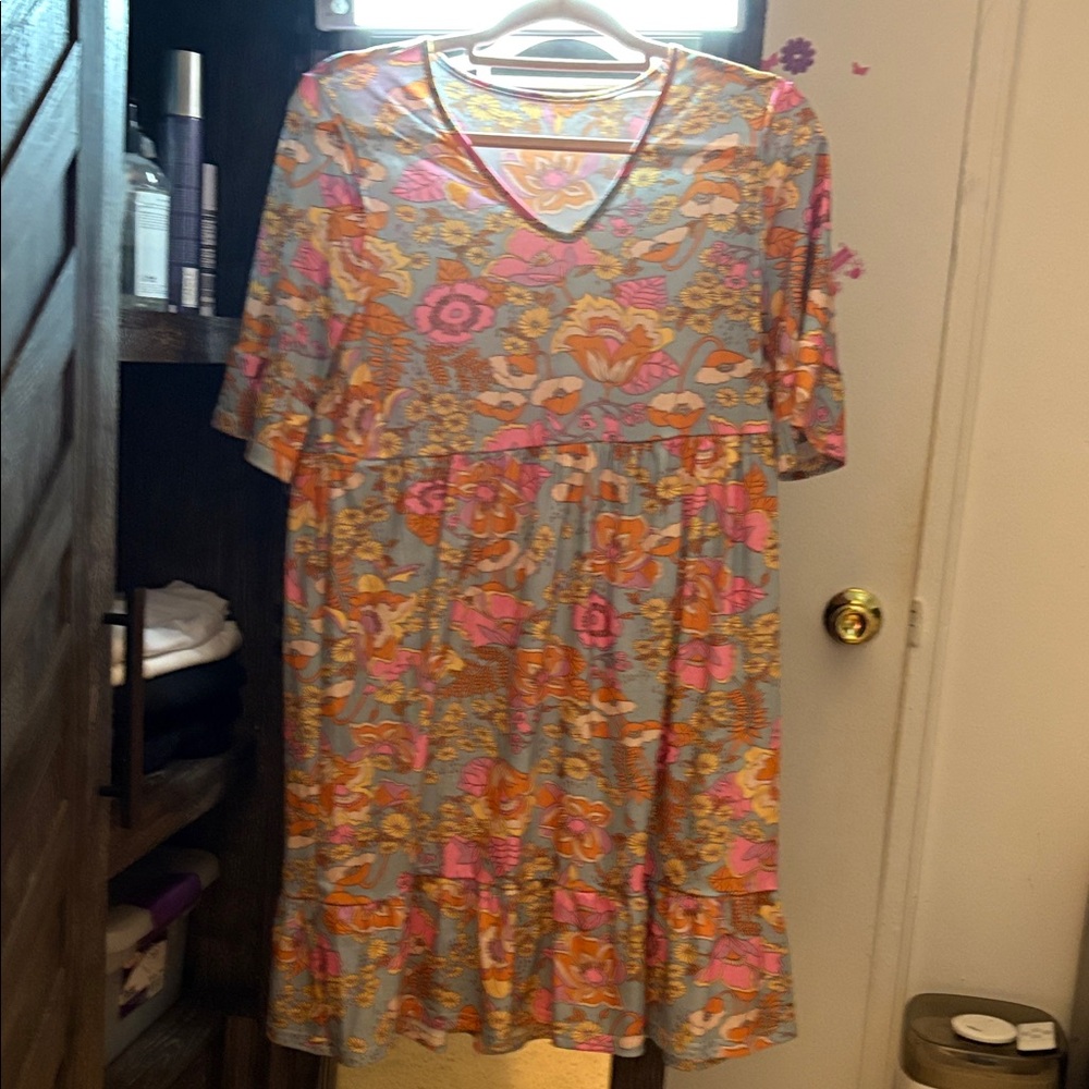 Floral Multicolor Dress